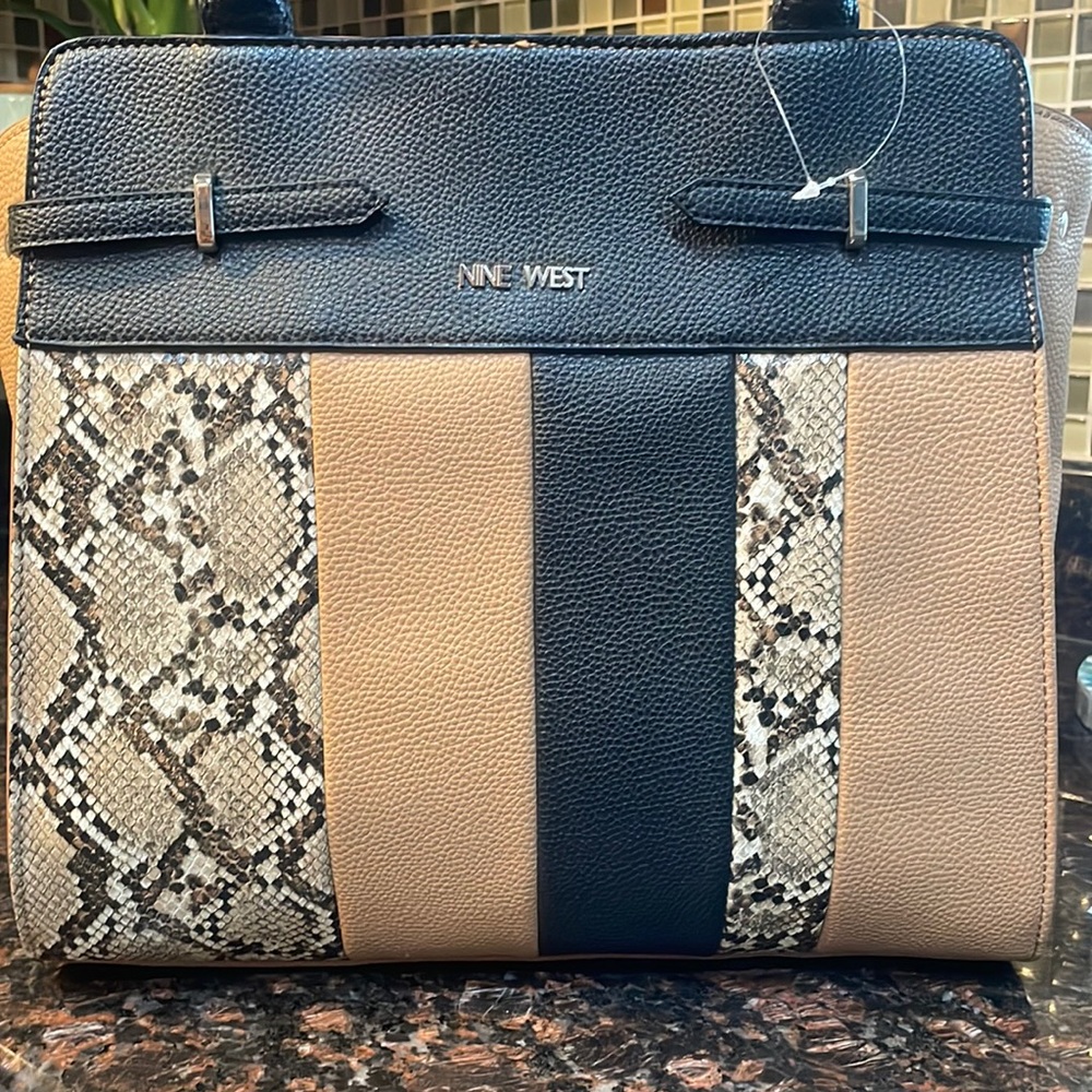 NEW Nine West Snakeskin purse